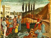 ANGELICO  Fra Beheading of Saint Cosmas and Saint Damian oil painting